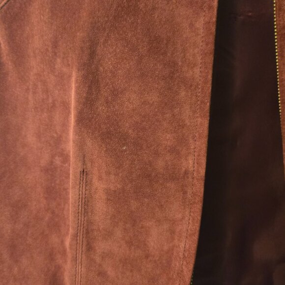 Kate Hill Red Suede Jacket - 2P - Picture 2 of 4